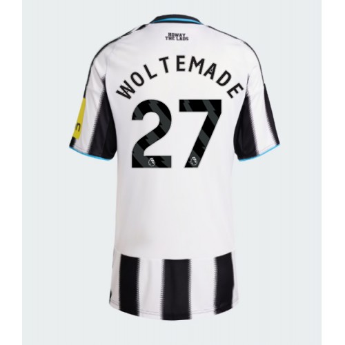 Stroje piłkarskie Newcastle United Nick Woltemade #27 Koszulka Podstawowej dla damskie 2025-26 Krótki Rękaw
